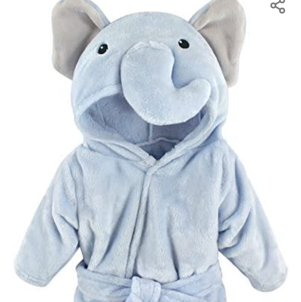 Elephant baby robe
